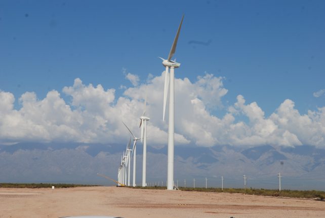 La Rioja energía eólica
